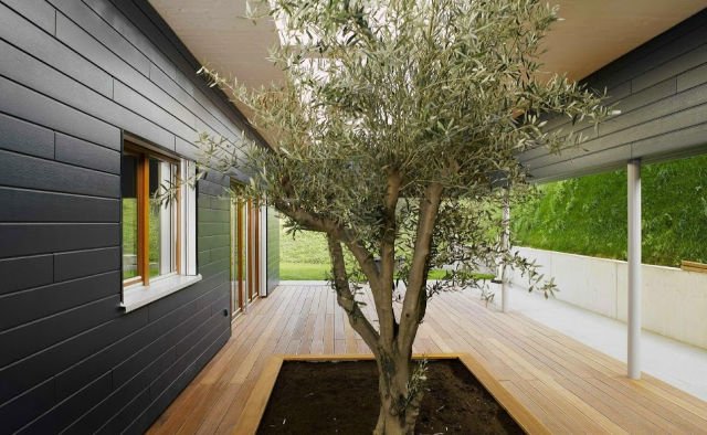 WPC odvětrávané fasády lamelové