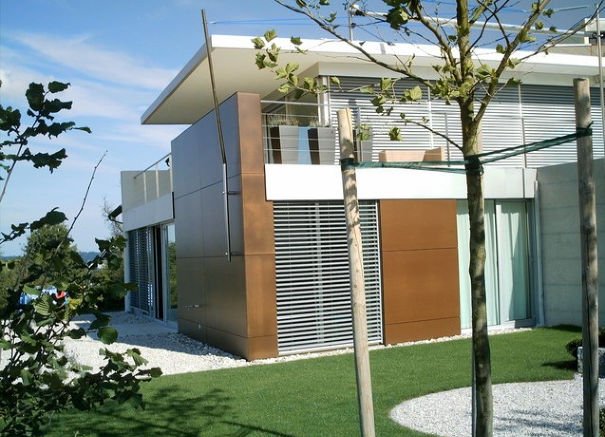 Odvětrávané fasády kompaktní