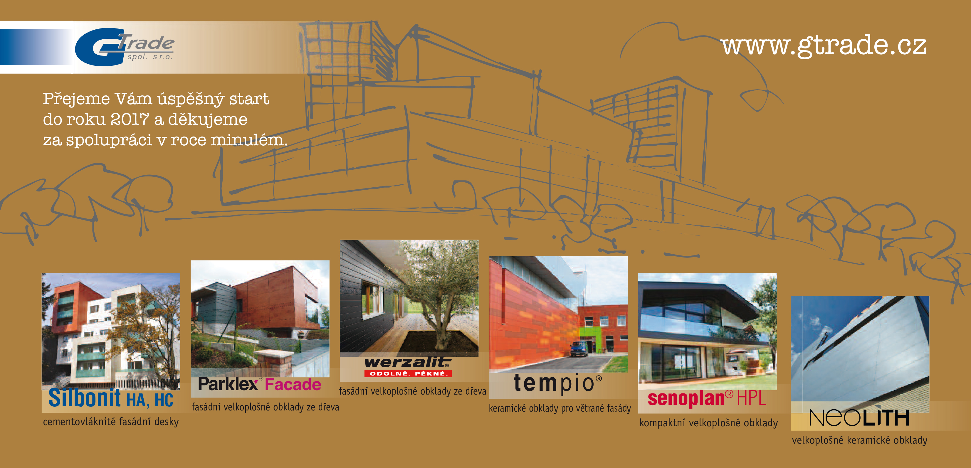 Přání úspěšného roku 2017 a poděkování za spolupráci v roce 2016
