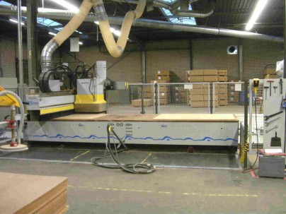 formátování fasádních desek pomocí CNC centra